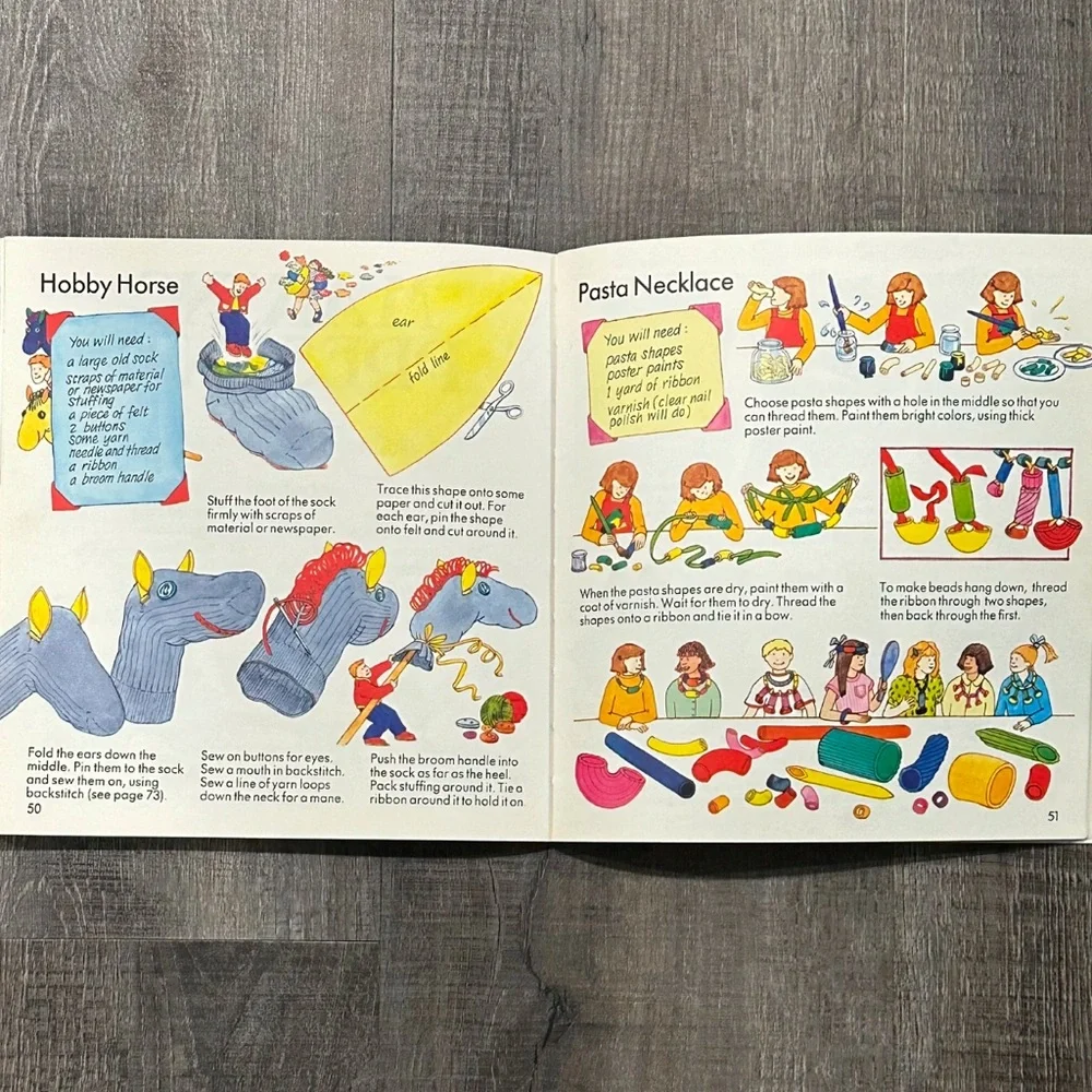 💞 Usborne Book Of Simple Things To Make And Do For Kids